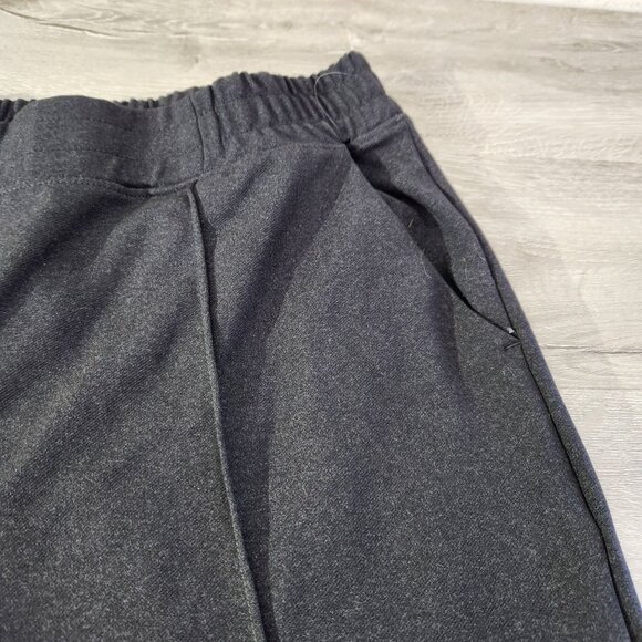 Mondetta Dark Grey Textured Pintuck Straight Leg Pant Womens Size XL - Picture 10 of 12